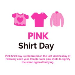 Pink Shirt Day